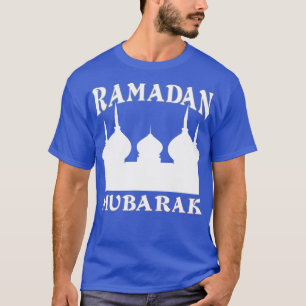 Islamische Moschee Ramadan Mubarak Muslim Fasten R T-Shirt
