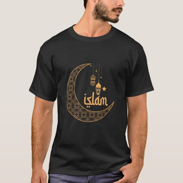 Islamische Religion Allah Moschee T-Shirt (Vorderseite)