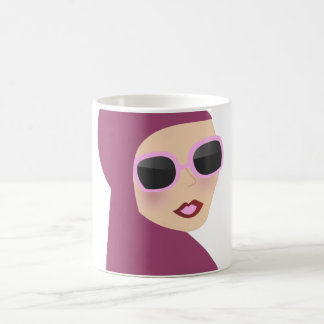Islamische Schal muslima hijab Damenart Kaffeetasse