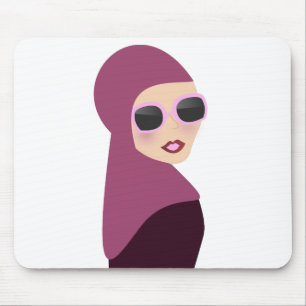 Islamische Schal muslima hijab Damenart Mousepad