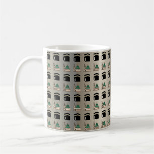 Islamischer Gold-Mokka-Becher Kaaba & Masjid Nabaw Kaffeetasse