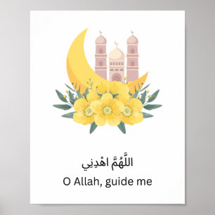 Islamischer inspirierender Wanddruck – Wanddekorat Poster