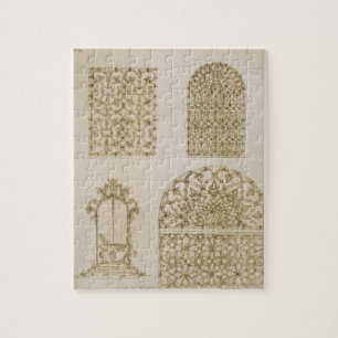 Islamischer Ironwork grillt für Fenster und Puzzle