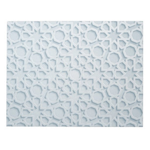 islamischer marokkanischer geometrischer notizblock