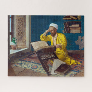 Islamischer Theologe mit Koran Osman Hamdi Bey Puzzle