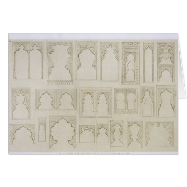 Islamischer und maurischer Bogen entwirft für (Vorderseite (Horizontal))