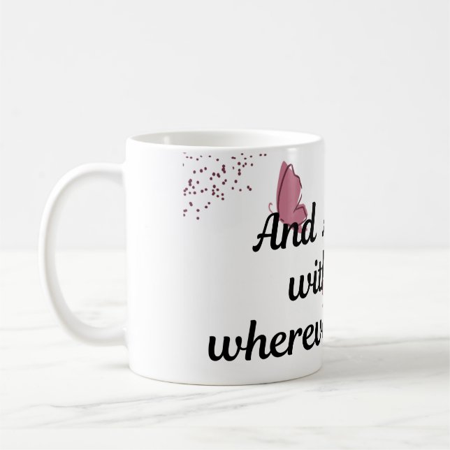 Islamischer Zitaten-Kaffeebecher Kaffeetasse (Links)