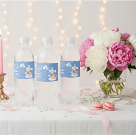 Islamisches Aqiqah Baby Jungen Wasserflaschenetike Wasserflaschenetikett