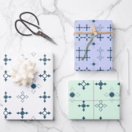 Islamisches arabisches Muster Geschenkpapier Set