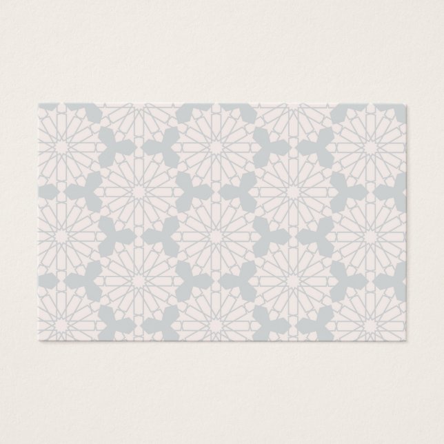 Islamisches geometrisches Muster (Vorderseite)