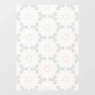 Islamisches geometrisches Muster Fensteraufkleber