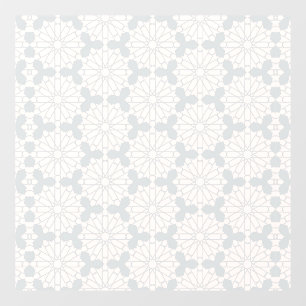 Islamisches geometrisches Muster Fensteraufkleber
