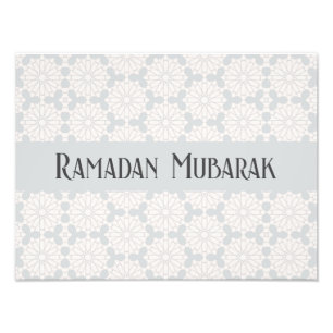 Islamisches geometrisches Muster Fotodruck