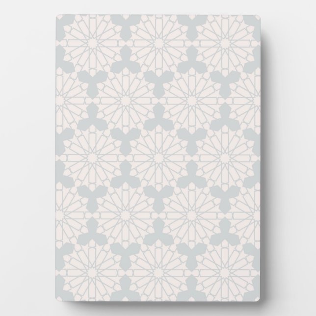 Islamisches geometrisches Muster Fotoplatte (Vorderseite)