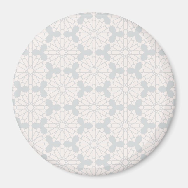 Islamisches geometrisches Muster Magnet (Vorne)
