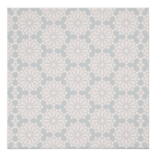 Islamisches geometrisches Muster Poster