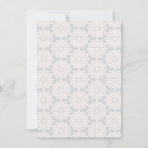 Islamisches geometrisches Muster Save The Date