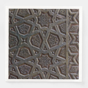 Islamisches geometrisches Muster Serviette