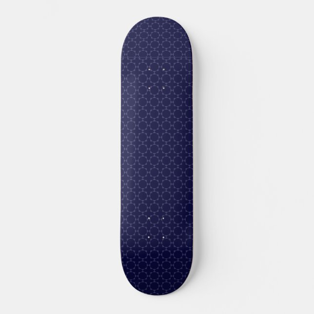 Islamisches geometrisches Muster Skateboard (Vorderseite)