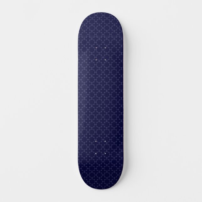 Islamisches geometrisches Muster Skateboard (Vorderseite)