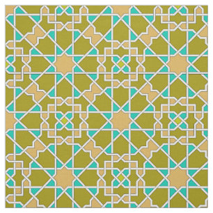 Islamisches geometrisches Muster Stoff