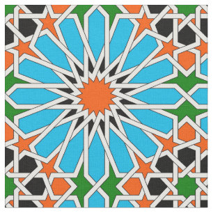 Islamisches geometrisches Muster Stoff