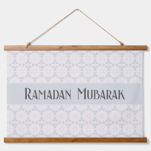 Islamisches geometrisches Muster Wandteppich Mit Holzrahmen