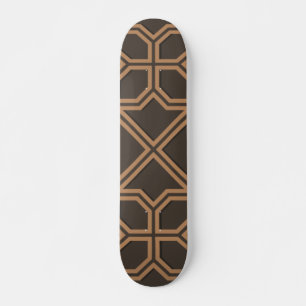 Islamisches geometrisches Musterdesign Skateboard