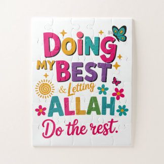 Islamisches Kinderpuzzle – 30 übergroße Teile Puzzle