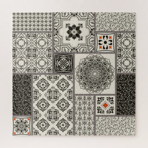 Islamisches Majolika-Fliesenmuster Puzzle
