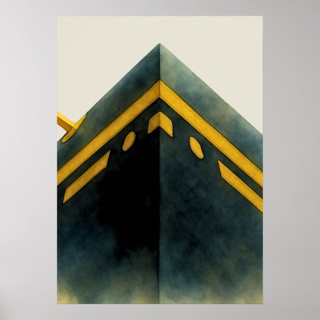 Islamisches Mekka Poster (Vorne)