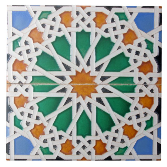 Islamisches Mosaik Fliese (Vorderseite)
