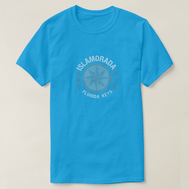 Islamorada Florida befestigt Seebreite T-Shirt (Design vorne)
