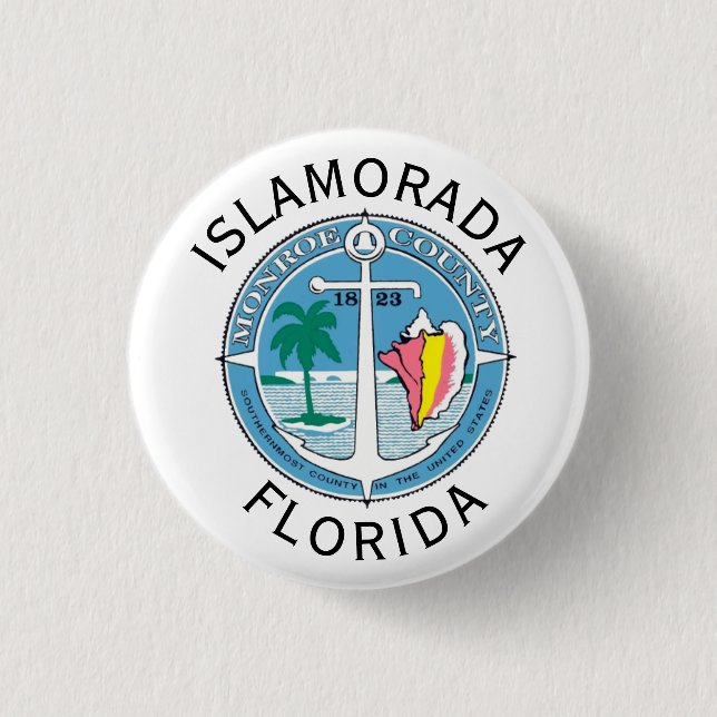 Islamorada - Florida Keys Button (Vorderseite)