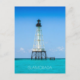 Islamorada Florida Leuchtturm Postkarte
