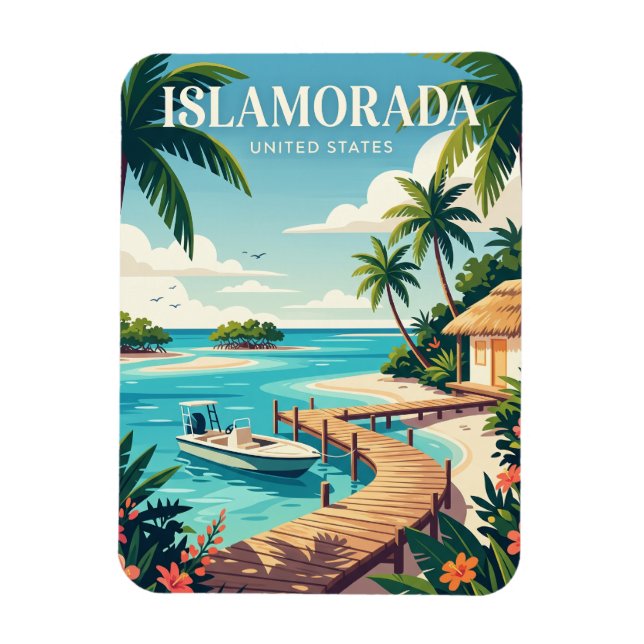 Islamorada Florida Magnet (Vertikal)