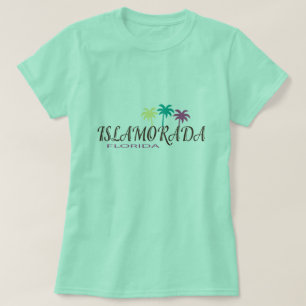 Islamorada Florida mit Palmen T-Shirt
