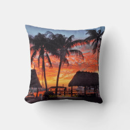 Islamorada, Sonnenuntergang in Florida Kissen