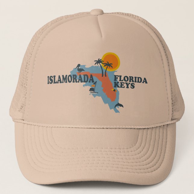 Islamorada. Truckerkappe (Vorderseite)
