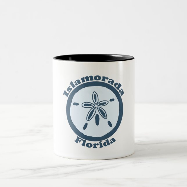 Islamorada. Zweifarbige Tasse (Mittel)