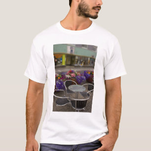 Island, Akureyri. Blick auf das Hauptgeschäft T-Shirt