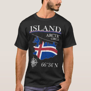 Island Arctic Circle Polar North Island Island T-Shirt