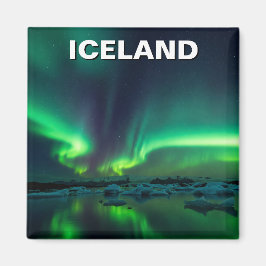Island Aurora Nordlichtreise Magnet