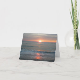 Island Beach Staat Park IBSP Sunrise Note Card Karte