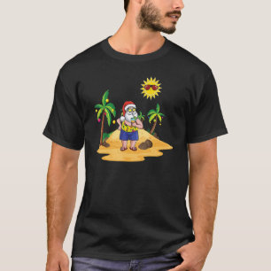 Island Beach Weihnachten im Juli Weihnachtsfeier i T-Shirt