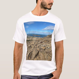 Island Berg Fluss Naturfotografie T-Shirt