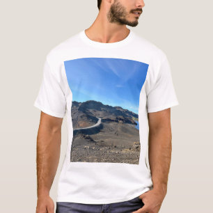 Island Berg Fluss Naturfotografie T-Shirt