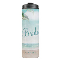 Island Breeze Painted Beach Personalisiert Bride