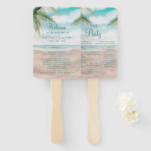 Island Breeze Sandy Beach Hochzeitsprogramm
