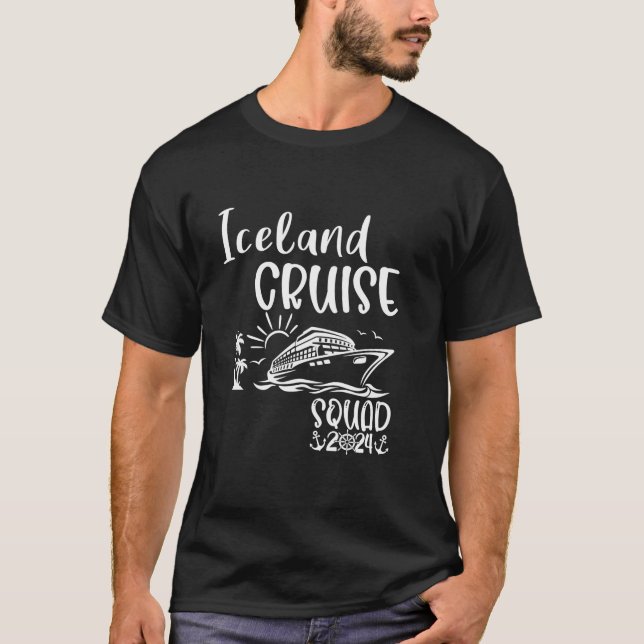 Island Cruise Squad 2024 Island T-Shirt (Vorderseite)